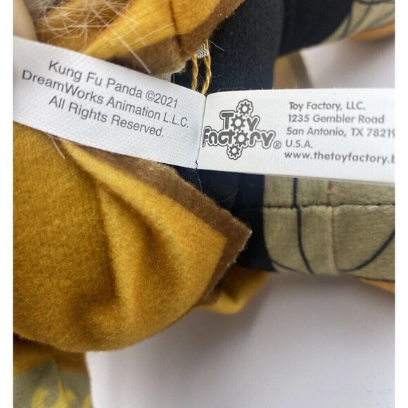 Kung Fu Panda Stuffed Animal Master Shifu Plush Dreamworks Toy Factory 9" - 10" - Picture 10 of 10